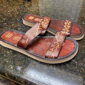 Sandals made in Mexico.  Size 9